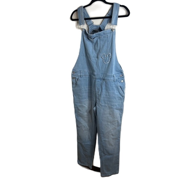 Disney Parks Our Universe Denim Bub Overalls NWT Medium Blue Jean - Picture 3 of 10